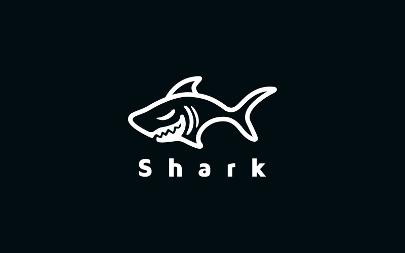 Shark Logo Template #118740 - TemplateMonster