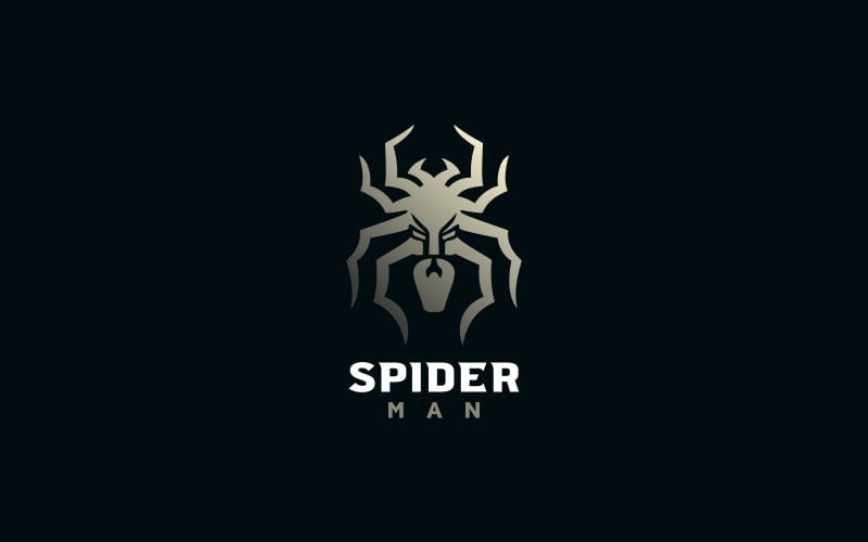 Spider Man logotyp mall