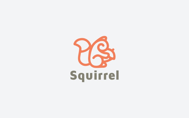 Download Шаблон логотипа "Squirrel Logo Template" / Squirrel Logo Template - Шаблон логотипа на тему графика abstract,animals,brand,branding,business,colors squirrel,company,corporate,creative,food,icon,idea,identity,logo,media,modern,nut squirrel,nuts,objects,professional