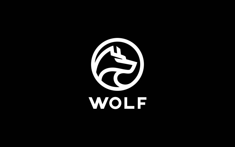 Wolf Logo Template #118760 - TemplateMonster