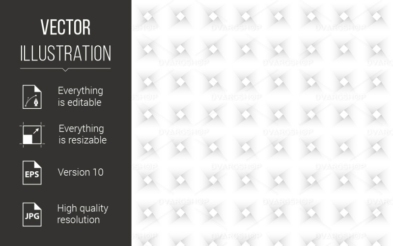 Abstract Square Shape - Vector Image