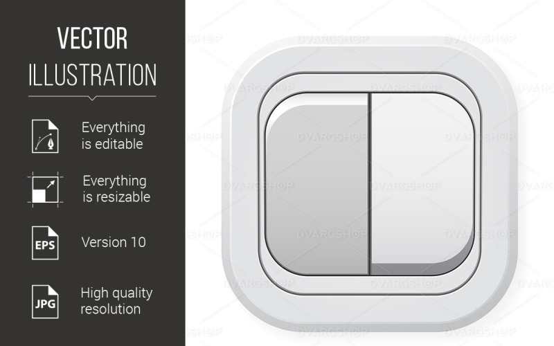Interruptor - Imagen vectorial