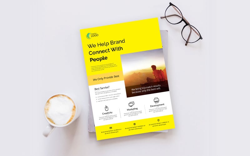 Download Фирменный стиль "Clean Business Flyer - Corporate Identity Template" / Clean Business Flyer - Corporate Identity Template - Фирменный стиль на тему графика template,flyer,business,modern,poster,corporate,design,a4,creative,simple,company,print,style,concept,element,sales,icon,idea,elegant,stylish