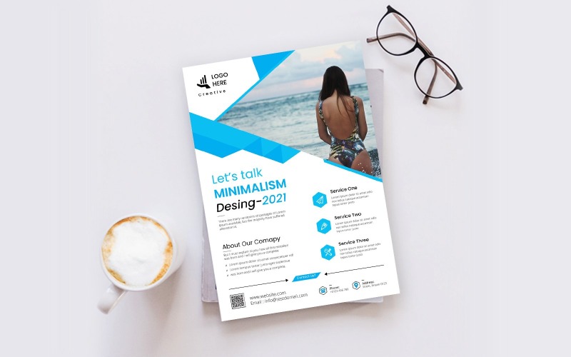 Download Фирменный стиль "Creative Business Flyer - Corporate Identity Template" / Creative Business Flyer - Corporate Identity Template - Фирменный стиль на тему графика template,flyer,business,modern,poster,corporate,design,a4,creative,simple,company,print,style,concept,element,sales,icon,idea,elegant,stylish