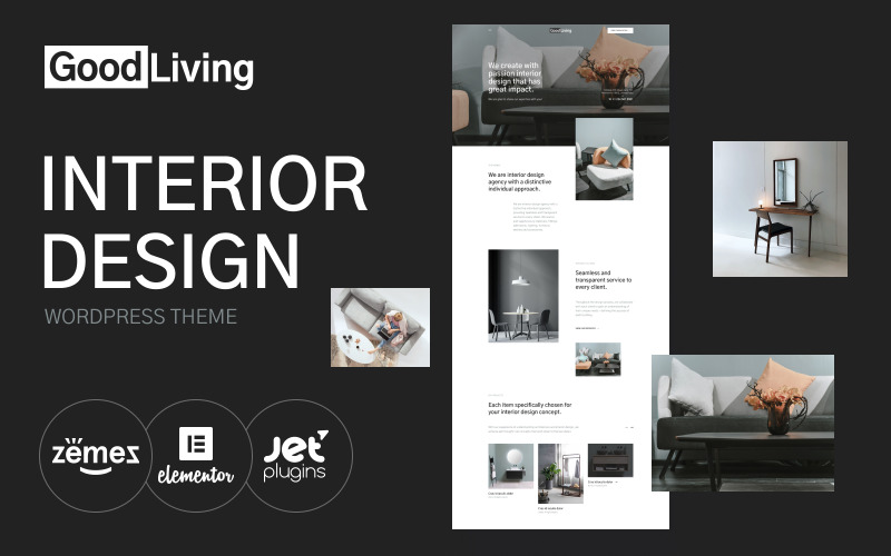 GoodLiving - Interior Design WordPress Theme