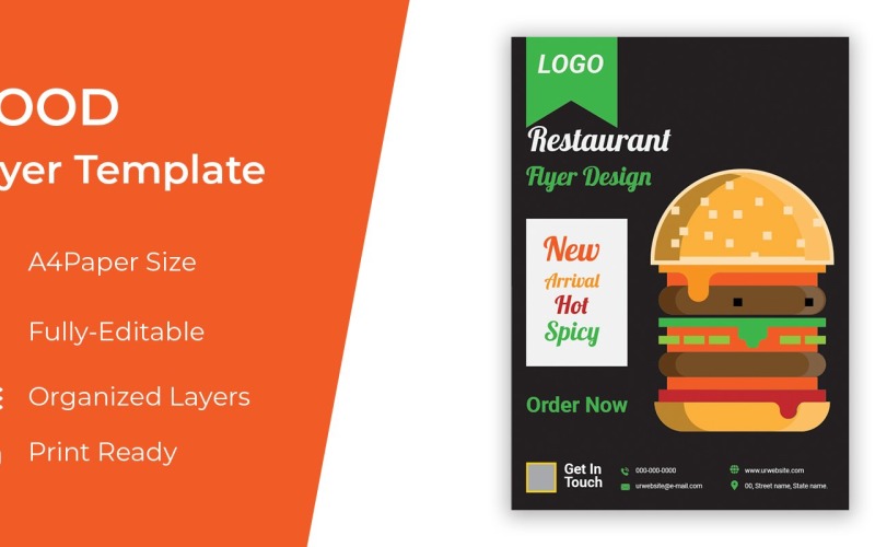 Download Фирменный стиль "Food Flyers volume-1 - Corporate Identity Template" / Food Flyers volume-1 - Corporate Identity Template - Фирменный стиль advertising,bakery flyer,burger flyer,business,cafe,cafe flyer,cake,chinese,chocolate,creative,design,dinner,drink,fast food,fast food flyer,flyer template,food,japanese,menu,menu design