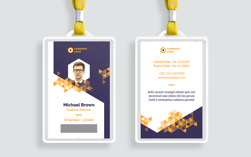 Download Фирменный стиль "ID Card Creative - Corporate Identity Template" / ID Card Creative - Corporate Identity Template - Фирменный стиль на тему графика identification,display,office,identity card,corporate,business,marketing,multipurpose,modern,creative
