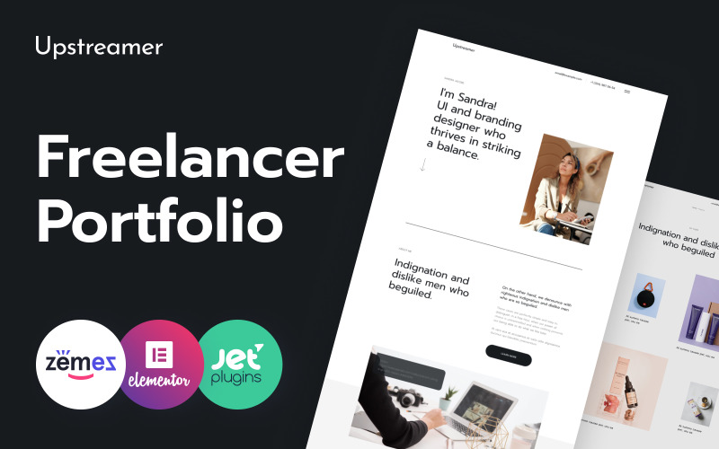 Upstreamer - Freelancers Marketplace WordPress Teması