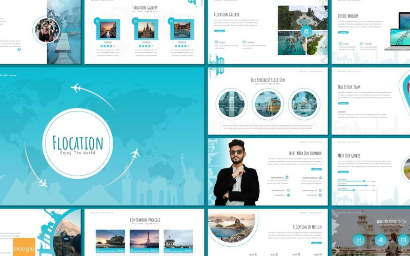 Diapositivas de Google de Flocation