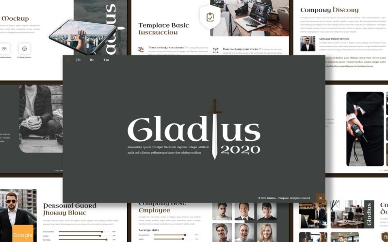 Diapositivas de Google Gladius