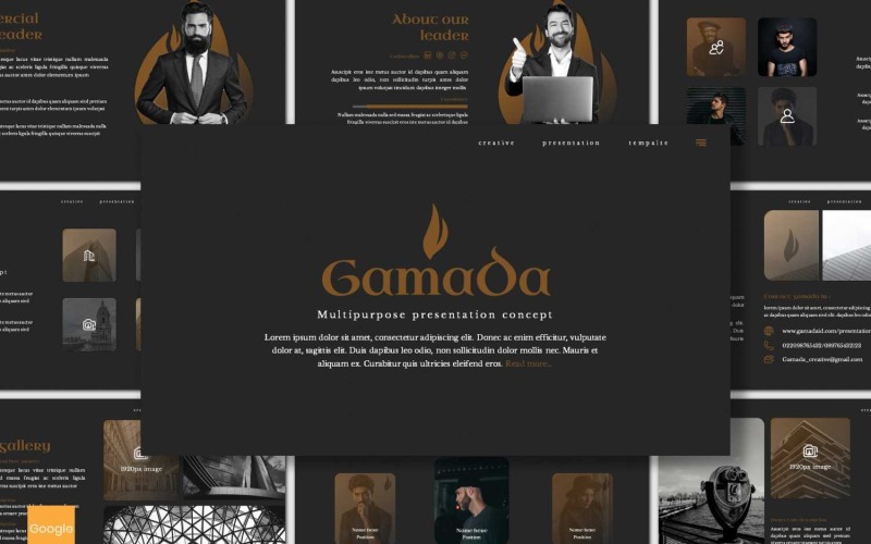 Gamada Google幻灯片