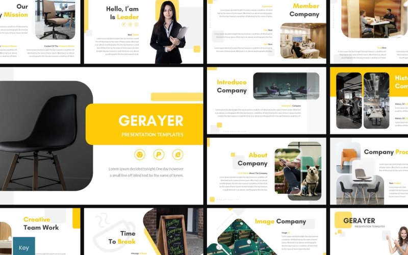 Gerayer - Keynote şablonu