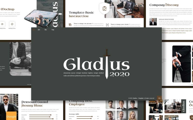 Gladius Google-dia's