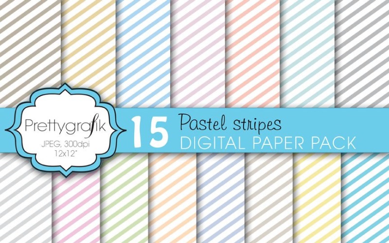 Download Vector "Chevron Pastels Digital Paper - Vector Image" / Chevron Pastels Digital Paper - Vector Image - Vector на тему графика scrapbooking,stripes,patterns,digital papers,digital art,pastel,digital scrapbooking,mini