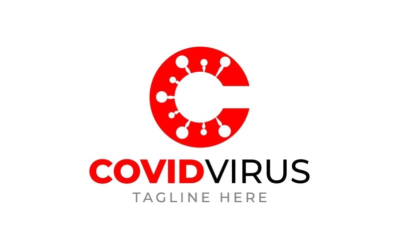 Download Шаблон логотипа "Letter C Covidvirus Design Logo Template" / Letter C Covidvirus Design Logo Template - Шаблон логотипа на тему графика art,background,bacteria,business,china,company,concept,corona,coronavirus,corporate,creative,danger,design,disease,element,epidemic,foot,graphic,covid,19