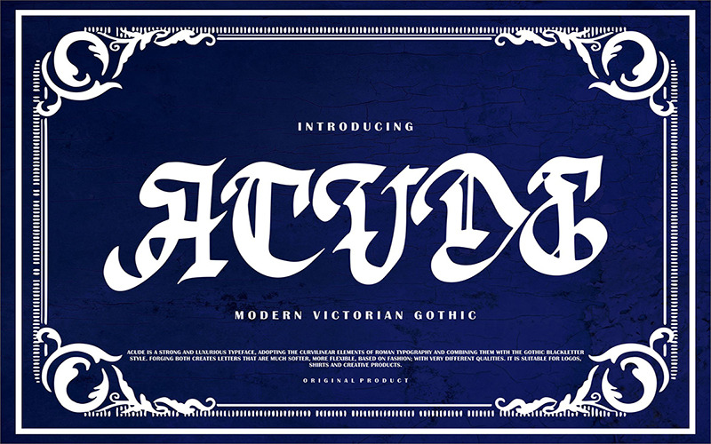 Acude | Fuente gótica victoriana moderna