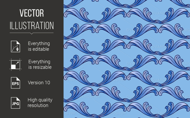 Download Vector "Blue Floral Background - Vector Image" / Blue Floral Background - Vector Image - Vector на тему графика blue,background,floral,abstract,ornate,fantasy,natural,element,creative,lacy,decoration,lace,ornament,leaf,florid,pattern,curl,decor,lacework