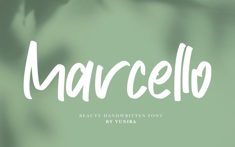 Marcello | Beauty Handwritten Font