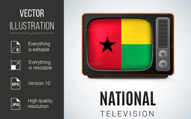 Download Vector "National Television - Vector Image" / National Television - Vector Image - Vector на тему графика national,television,flag,icon,vintage,button,symbol,proud,yellow,emblem,tradition,history,color,glossy,website,culture,african,shiny,politics