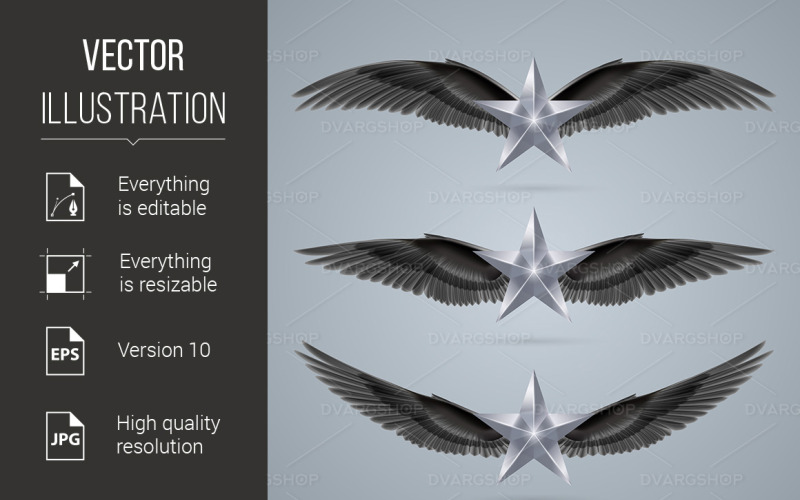 Estrella de rock - imagen vectorial