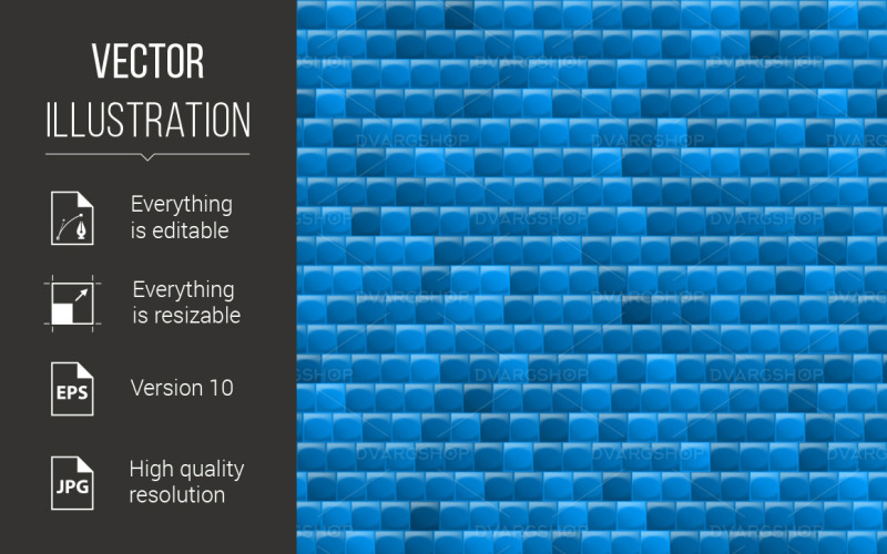 Heterogeniczna powierzchnia falista - grafika wektorowa