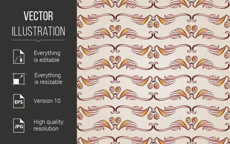 Download Vector "Paperhangings - Vector Image" / Paperhangings - Vector Image - Vector на тему графика backgrounds,cartouche,decoration,growth,calligraphy,vector,victorian,ornate,colors,pattern,plants,curled,created,abstract,textile,revival,style,image,bright,scroll