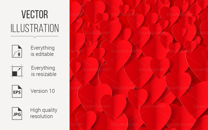 Valentine Card - Immagine Vettoriale