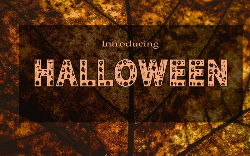 Download Шрифт "Halloween Font" / Halloween Font - Шрифт на тему графика hallowen,serif,font