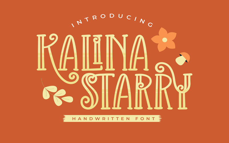 Kalina Starry | Fonte escrita à mão