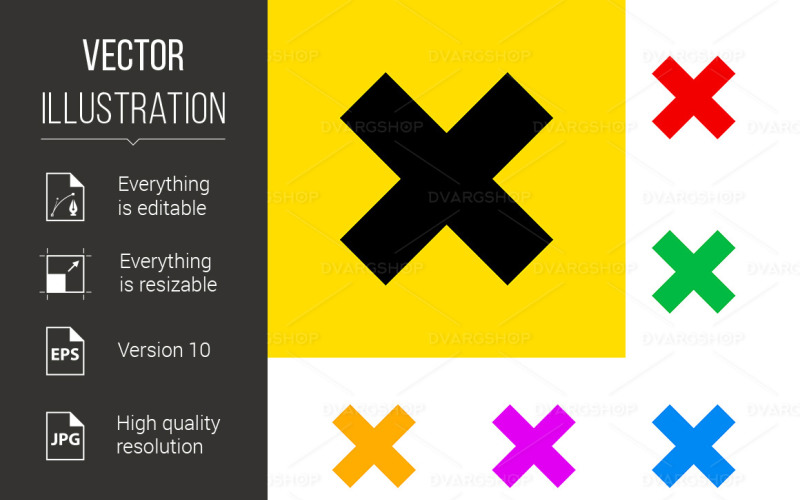 Download Vector "Warning Sign - Vector Image" / Warning Sign - Vector Image - Vector на тему графика sign,color,warning,danger,irritating,noxious,risky,symbol,error,label,vector,alert,set,colorful,icon,harmful,poison,cross,harm,careful