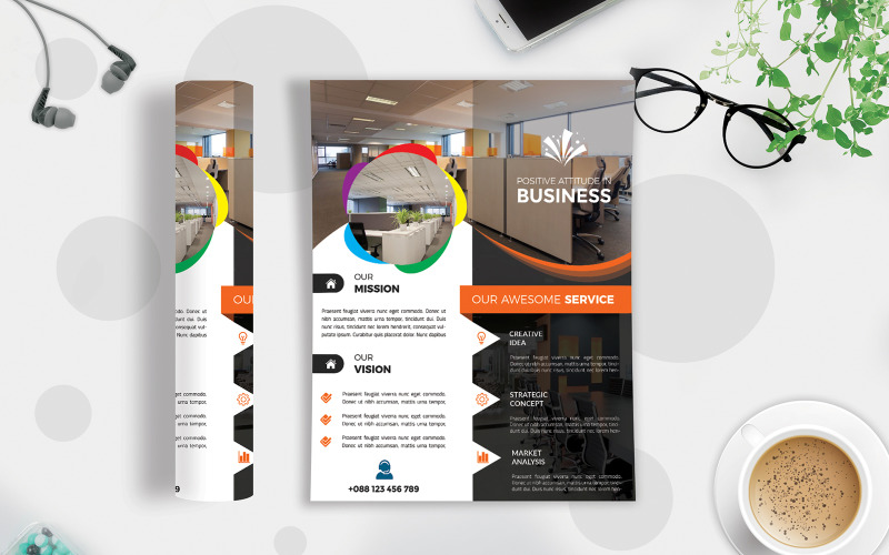 Download Фирменный стиль "Business Flyer Vol-115 - Corporate Identity Template" / Business Flyer Vol-115 - Corporate Identity Template - Фирменный стиль advertisement,agency flyer,agency publisher,business,clean design,corporate flyer,creative flyer,flyer template,illustrator flyer,marketing,multipurpose flyer,new company ad,orange,promotion 