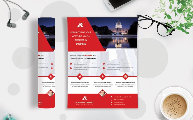 Download Фирменный стиль "Business Flyer Vol-26 - Corporate Identity Template" / Business Flyer Vol-26 - Corporate Identity Template - Фирменный стиль advertisement,agency flyer,agency publisher,business,clean design,corporate flyer,creative flyer,flyer template,illustrator flyer,marketing,multipurpose flyer,new company ad,orange,promotion 