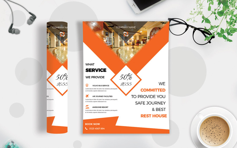 Download Фирменный стиль "Business Flyer Vol-33 - Corporate Identity Template" / Business Flyer Vol-33 - Corporate Identity Template - Фирменный стиль advertisement,agency flyer,agency publisher,business,clean design,corporate flyer,creative flyer,flyer template,illustrator flyer,marketing,multipurpose flyer,new company ad,orange,promotion 