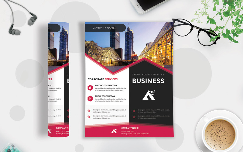 Download Фирменный стиль "Business Flyer Vol-34 - Corporate Identity Template" / Business Flyer Vol-34 - Corporate Identity Template - Фирменный стиль advertisement,agency flyer,agency publisher,business,clean design,corporate flyer,creative flyer,flyer template,illustrator flyer,marketing,multipurpose flyer,new company ad,orange,promotion 