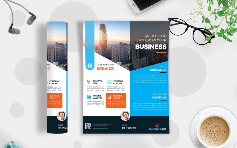 Download Фирменный стиль "Business Flyer Vol-44 - Corporate Identity Template" / Business Flyer Vol-44 - Corporate Identity Template - Фирменный стиль advertisement,agency flyer,agency publisher,business,clean design,corporate flyer,creative flyer,flyer template,illustrator flyer,marketing,multipurpose flyer,new company ad,orange,promotion 