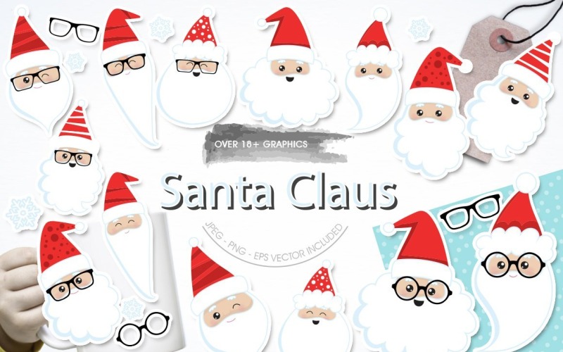 Santa Claus - vektorový obrázek