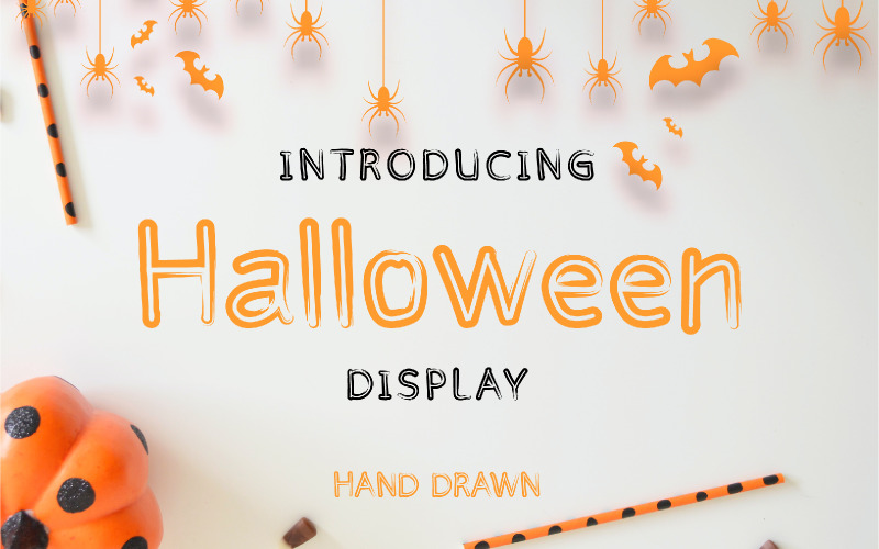 HalloweenDisplay Font