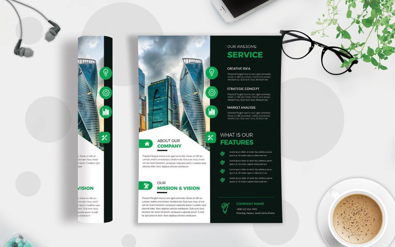 Business Flyer Vol-52 - Corporate Identity Template