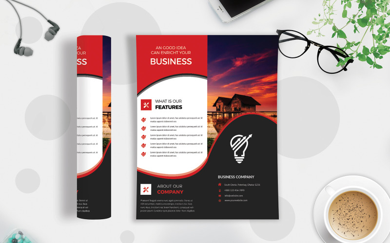 Download Фирменный стиль "Business Flyer Vol-54 - Corporate Identity Template" / Business Flyer Vol-54 - Corporate Identity Template - Фирменный стиль advertisement,agency flyer,agency publisher,business,clean design,corporate flyer,creative flyer,flyer template,illustrator flyer,marketing,multipurpose flyer,new company ad,orange,promotion 