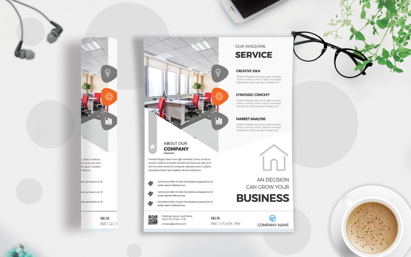 Download Фирменный стиль "Business Flyer Vol-57 - Corporate Identity Template" / Business Flyer Vol-57 - Corporate Identity Template - Фирменный стиль advertisement,agency flyer,agency publisher,business,clean design,corporate flyer,creative flyer,flyer template,illustrator flyer,marketing,multipurpose flyer,new company ad,orange,promotion 