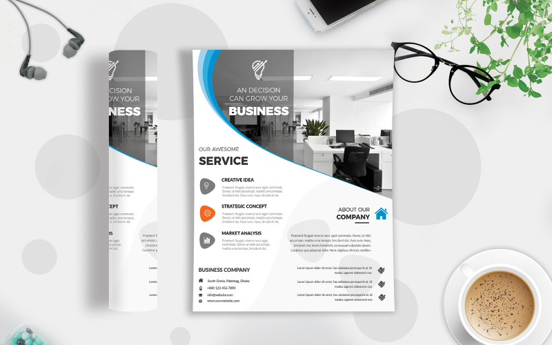 Download Фирменный стиль "Business Flyer Vol-59 - Corporate Identity Template" / Business Flyer Vol-59 - Corporate Identity Template - Фирменный стиль advertisement,agency flyer,agency publisher,business,clean design,corporate flyer,creative flyer,flyer template,illustrator flyer,marketing,multipurpose flyer,new company ad,orange,promotion 