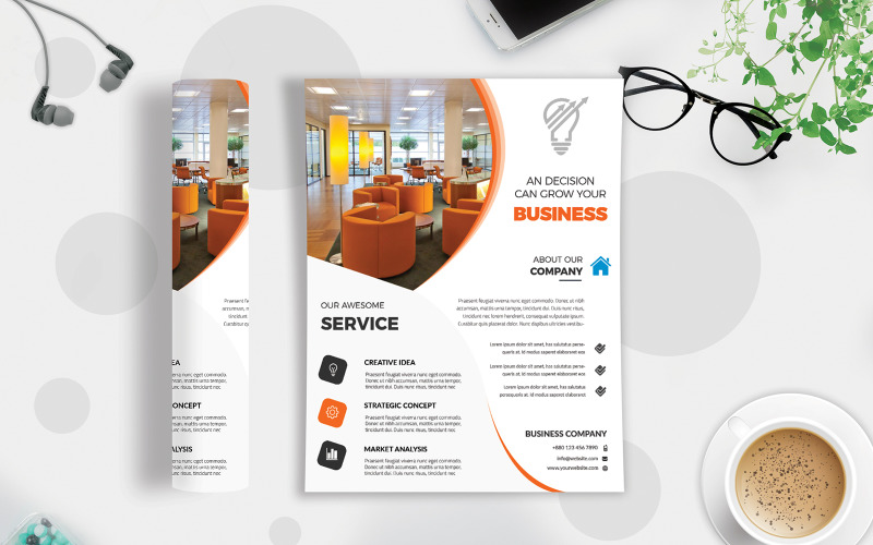 Download Фирменный стиль "Business Flyer Vol-63 - Corporate Identity Template" / Business Flyer Vol-63 - Corporate Identity Template - Фирменный стиль advertisement,agency flyer,agency publisher,business,clean design,corporate flyer,creative flyer,flyer template,illustrator flyer,marketing,multipurpose flyer,new company ad,orange,promotion 