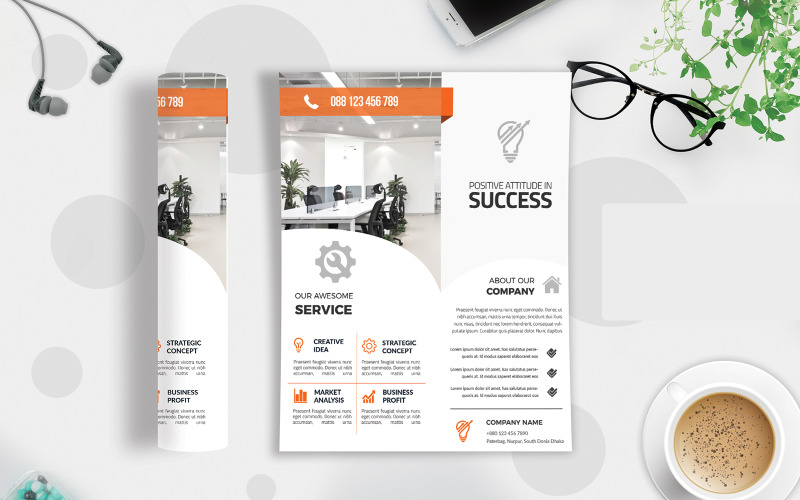 Download Фирменный стиль "Business Flyer Vol-68 - Corporate Identity Template" / Business Flyer Vol-68 - Corporate Identity Template - Фирменный стиль advertisement,agency flyer,agency publisher,business,clean design,corporate flyer,creative flyer,flyer template,illustrator flyer,marketing,multipurpose flyer,new company ad,orange,promotion 