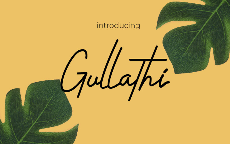 Gullathi typsnitt