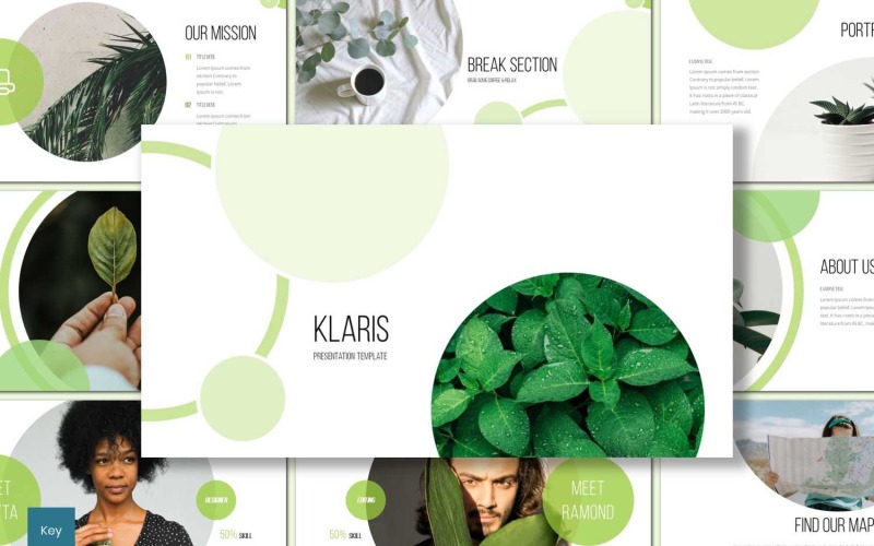 Klaris - Keynote-Vorlage