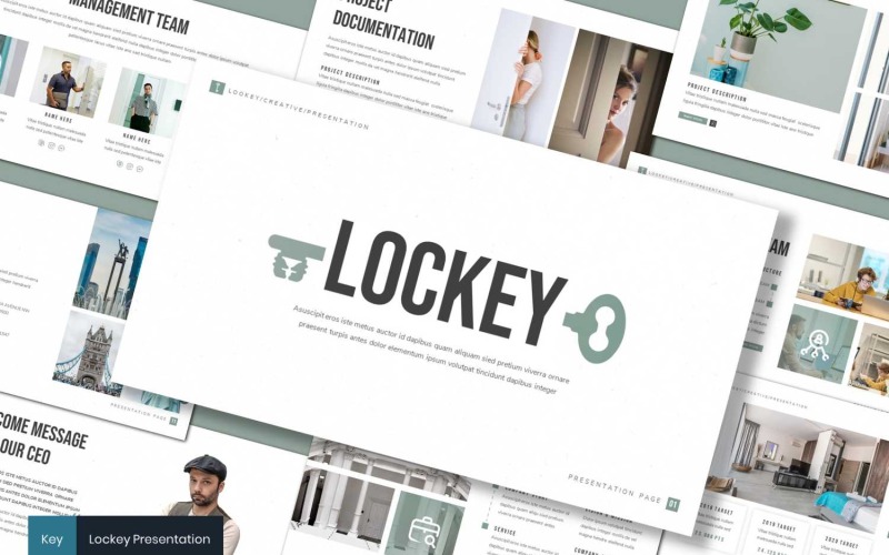 Lockey - Keynote-Vorlage