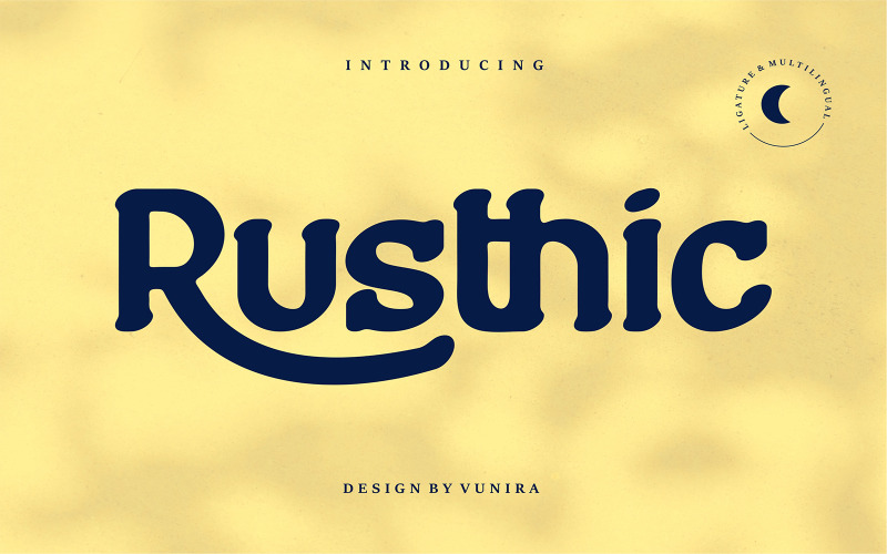 Rusthic | Fuente Sans-Serif