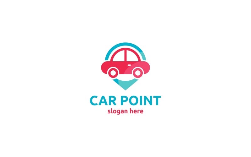 Car Point Logo Template