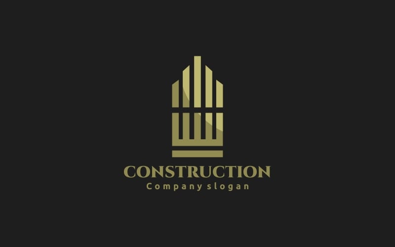 Download Шаблон логотипа "Construction Logo Template" / Construction Logo Template - Шаблон логотипа на тему графика building,city,abstract,abstract logo,brand,branding,company,construction,construction logo,corporate,cosntruction company,home,home logo,house,house logo,identity,logo,logotype,real estate,re