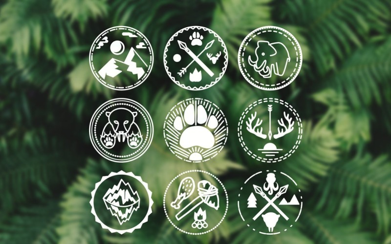 Download Набор иконок "Natural Geological Symbols Icon Set" / Natural Geological Symbols Icon Set - Набор иконок на тему nature vector,set,nature,symbol,vintage,sign,fire,badge,retro,arrow,emblem,recreation,camp,mountain,icon,element,exploration,sticker,stamp,axe